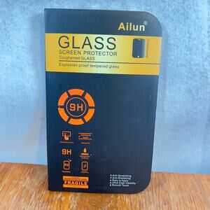 Ailun Tempered Glass Screen Protector 9H Contains One Screen + Install Supplies